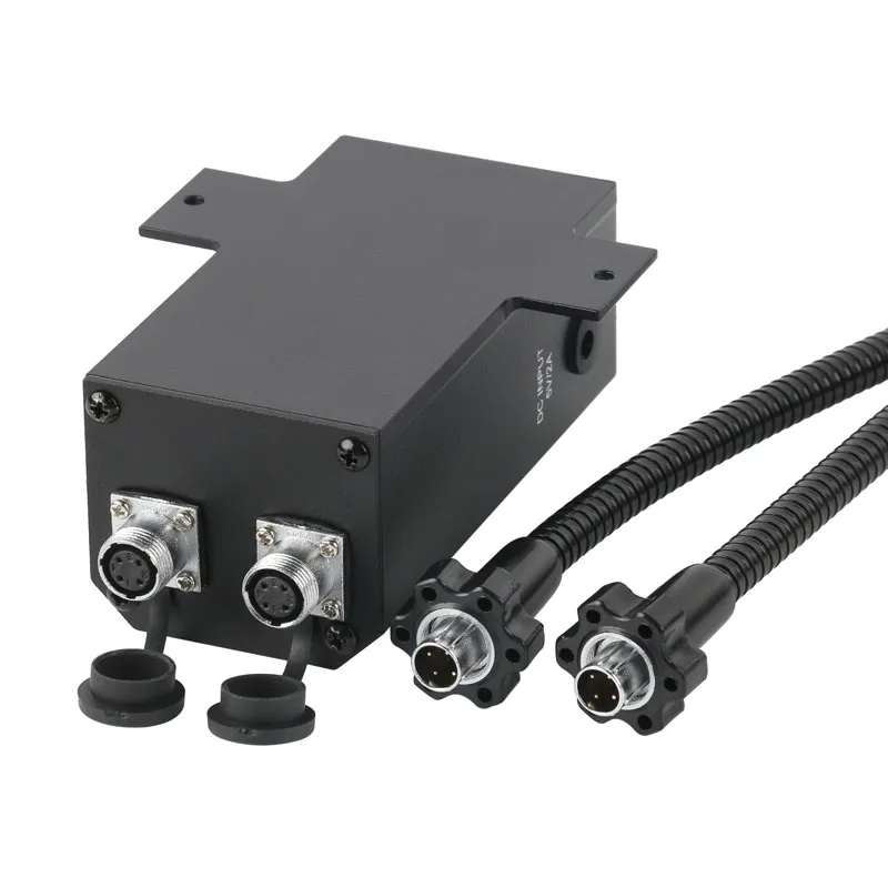Imagem -06 - Microscópio para Indústria Iluminador Dual Led com Pescoço de Ganso 6w 6500k Lâmpada de Preenchimento para Microscópio Estéreo