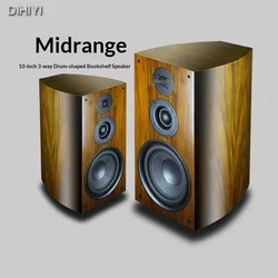 180W 10-inch Home Passive Speaker Fever Hifi Bookshelf Speaker Heavy Bass High Quality Audio High Power Front Desktop Speaker