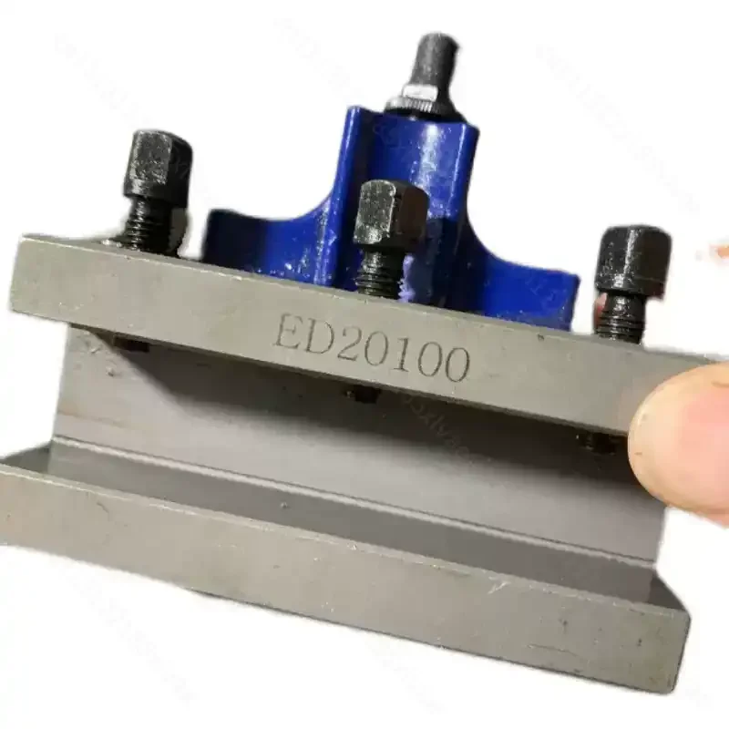 ED20100 European Quick Change Tool Holder Storage Rack 40 Station Single Unit Holds 20 CNC Tool Holders For Workshop Tool