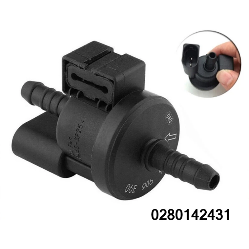 Solenoid Valve Fuel for Vapor Canister Purge For Audi A3 A4 A6 Q7 A8 for Jetta Golf 06E 906 517 06E906517A 0280142431