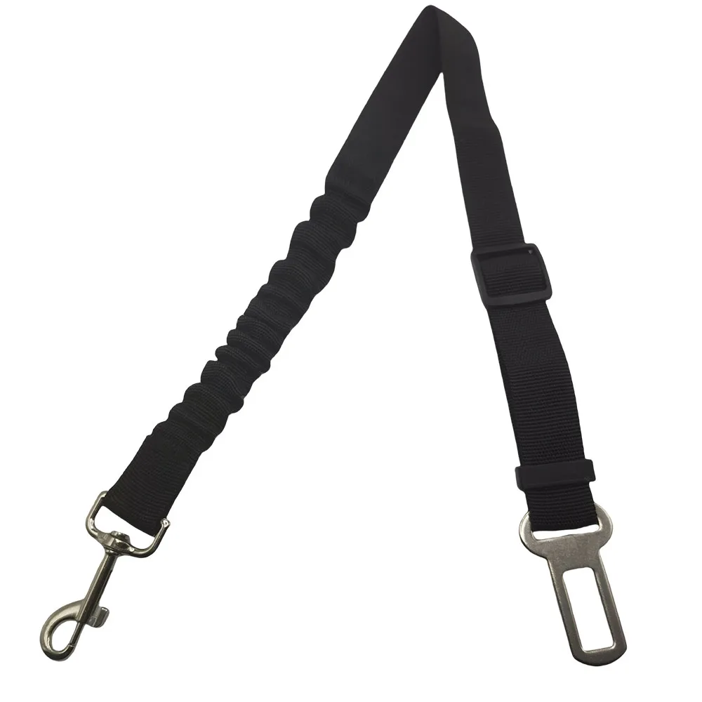 Ceinture de sécurité avancée pour chien, laisse de traction réglable en nylon pour voiture, adaptée à tous les animaux de compagnie