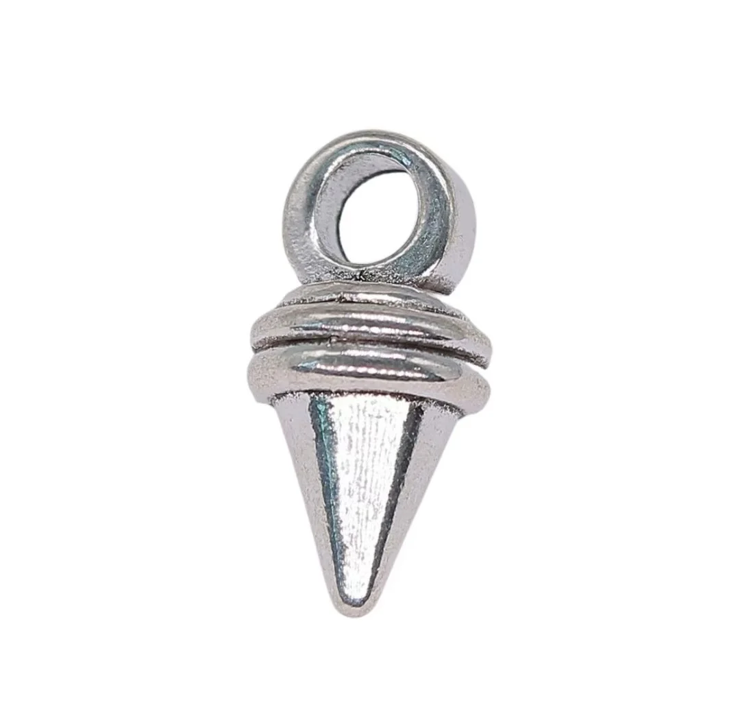 

10pcs 18x9x9mm Zinc alloy metal tibetan silver plated charm T0926 for jewelry making