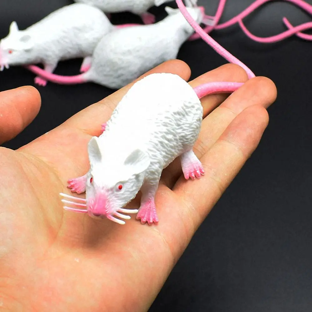 Künstliche Kleine Ratte Lebensechtes Maus-Modell Requisite Gruseliger Scherz-Streich Spielzeug Horror Halloween-Party-Deko Praktische Witze Neuartige Lustige Spielzeuge – Detail 2