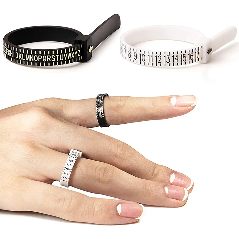 Ring sizer Measure Finger Measure Gauge Men and Womens  Jewelry Accessory Tools