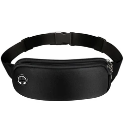 Men and Women Running Waist Bag Sports Mobile Phone Bag Waterproof Fitness Adjustable Waist Bag Marathon Equipment Cycling Bag