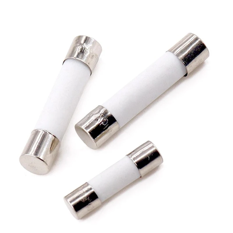 250V 5X20MM 6X30MM 0.25A -30A Fast Blow Ceramic Fuse
