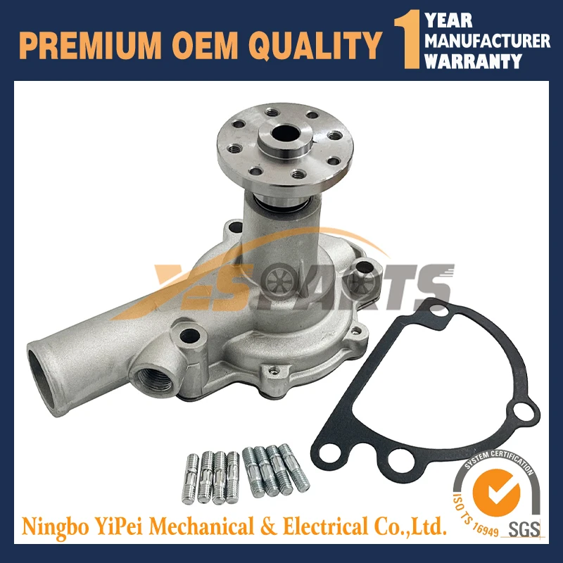 

New 8 hole MM401402 Water Pump for Mitsubishi D1300 D1500 D1600 D1800 D2300 ST1500 ST2300