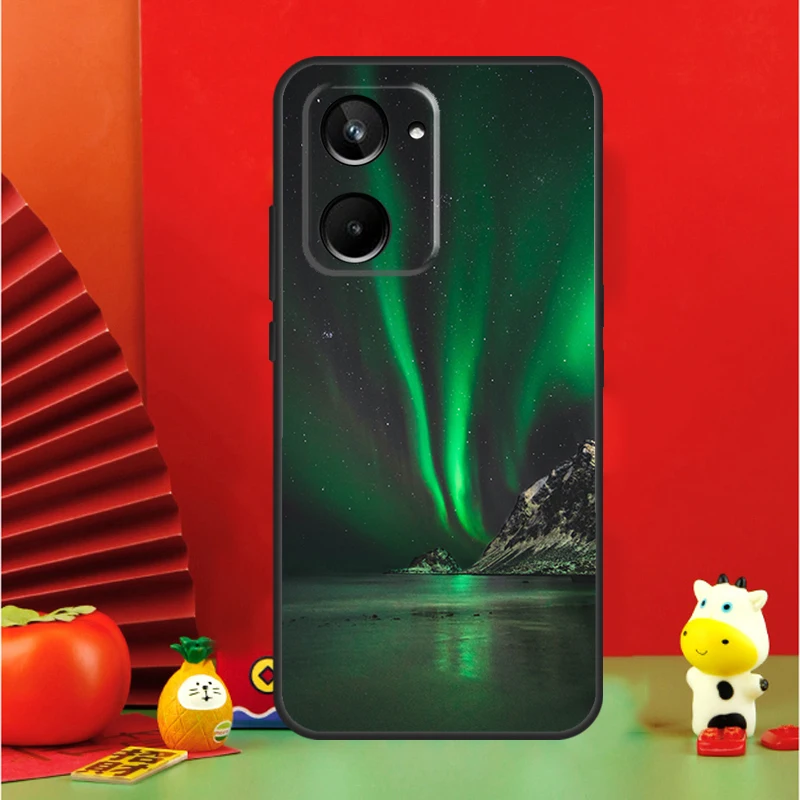 Northern Lights For Realme C35 C53 C55 C67 GT Neo 6 GT5 9 10 11 12 Pro Plus C25S C21Y C30 C31 C33 C51 Case