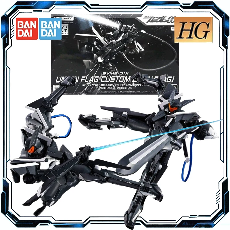 

BANDAI Original Kit HG 1/144 GUNDAM UNION FLAG CUSTOM II [GN FLAG] Model Kit Action Figure Toys for Boys Girls Kids Gift