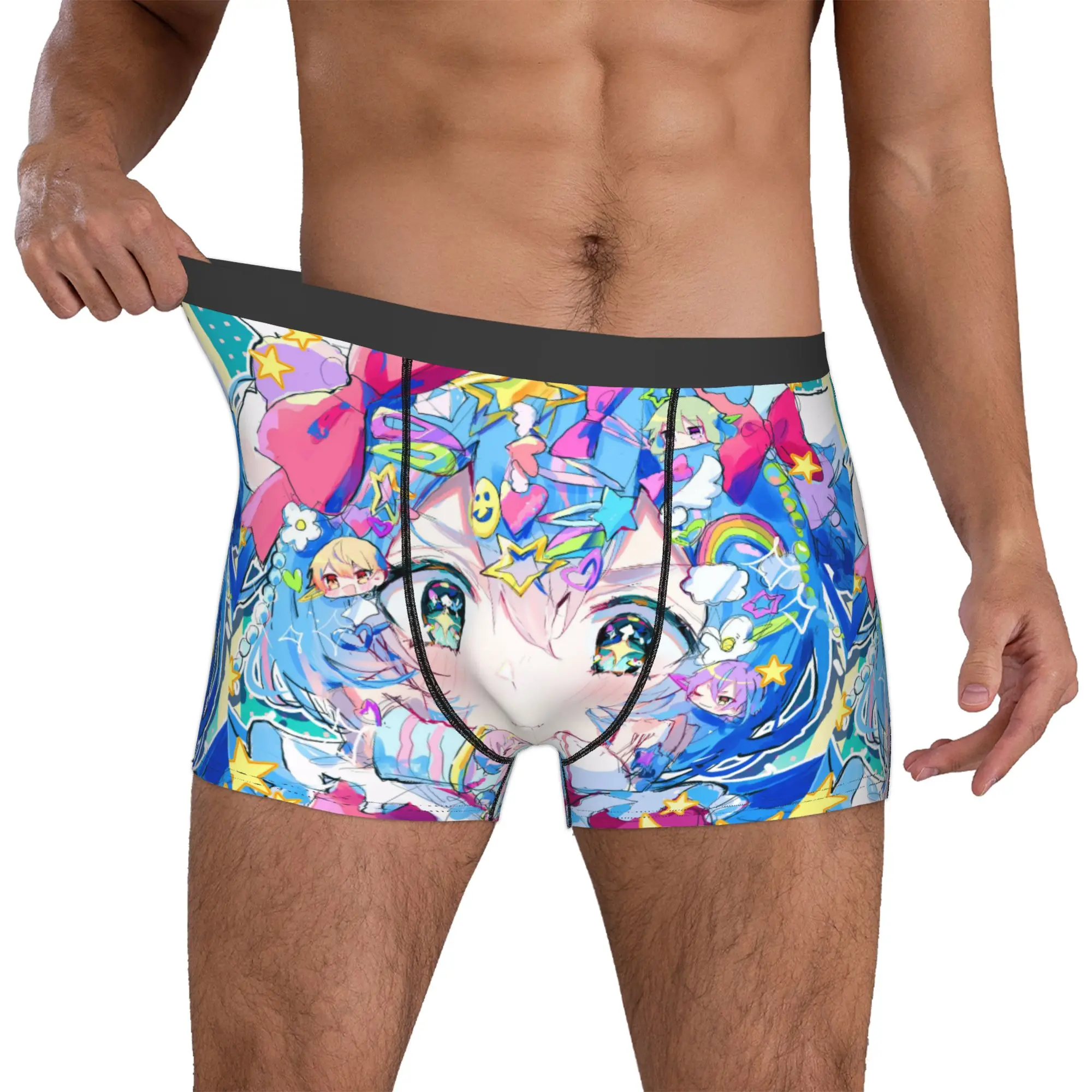 cuecas-boxer-masculinas-personalizadas-h-hatsuned-m-mikus-manga-respiraveis-populares-macias-para-homens