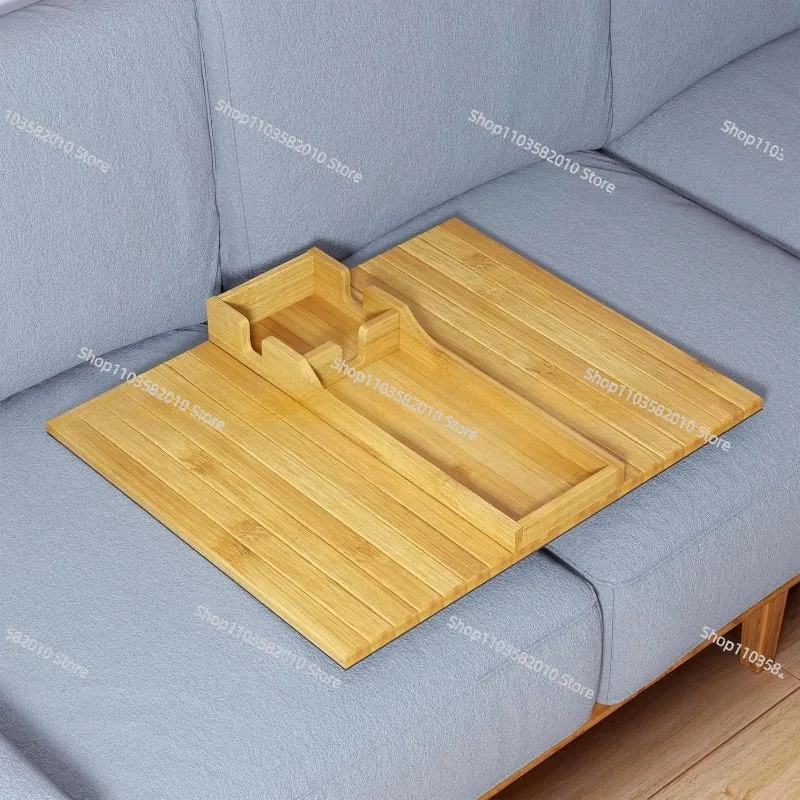

Bamboo Sofa Armrest Tray, Coffee Cup Holder Customizable by Source Manufacturer