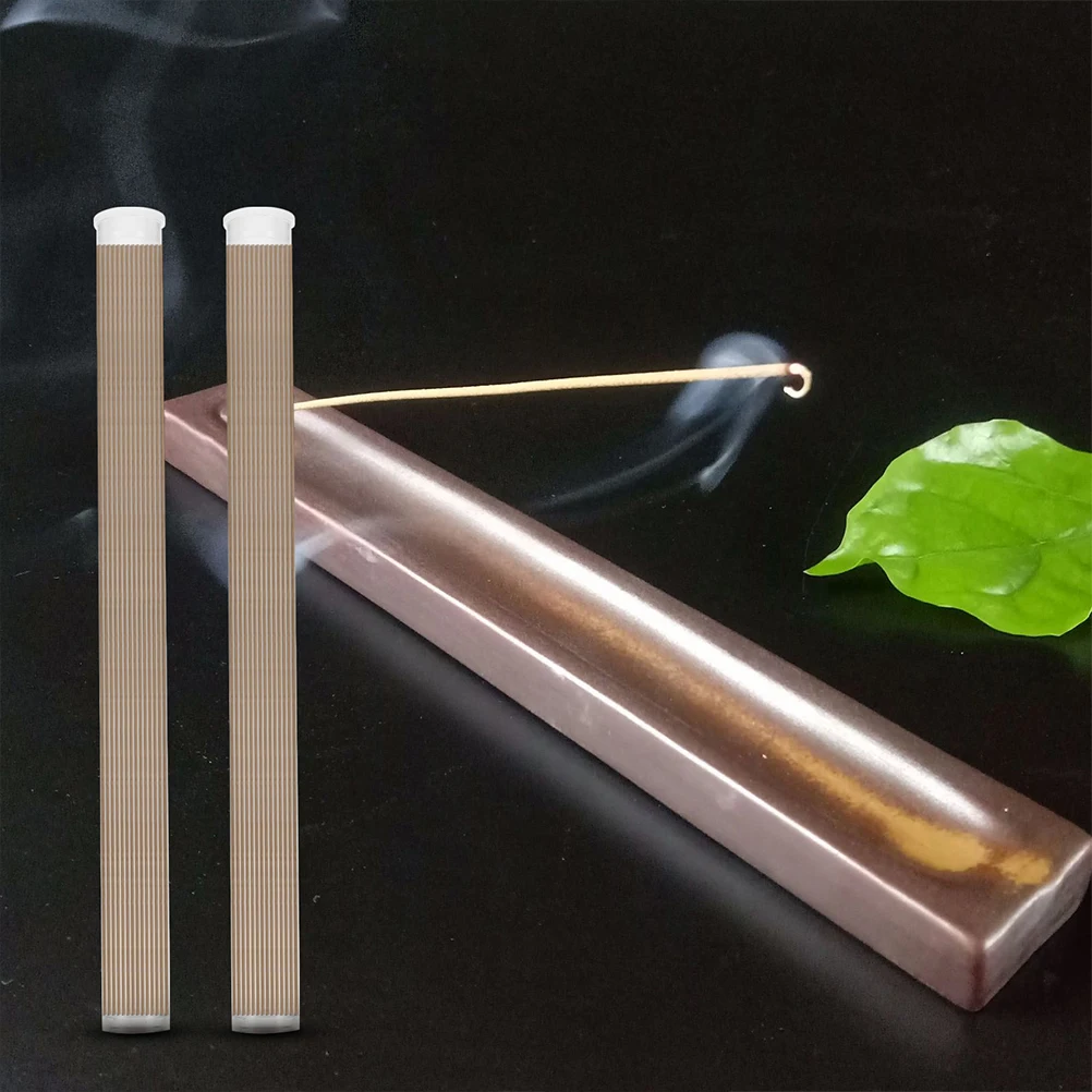 

8pcs Acrylic Incense Stick Tubes Transparent Holders Storage Containers 10g Long Size Sage Sticks Tea Candy Sugar