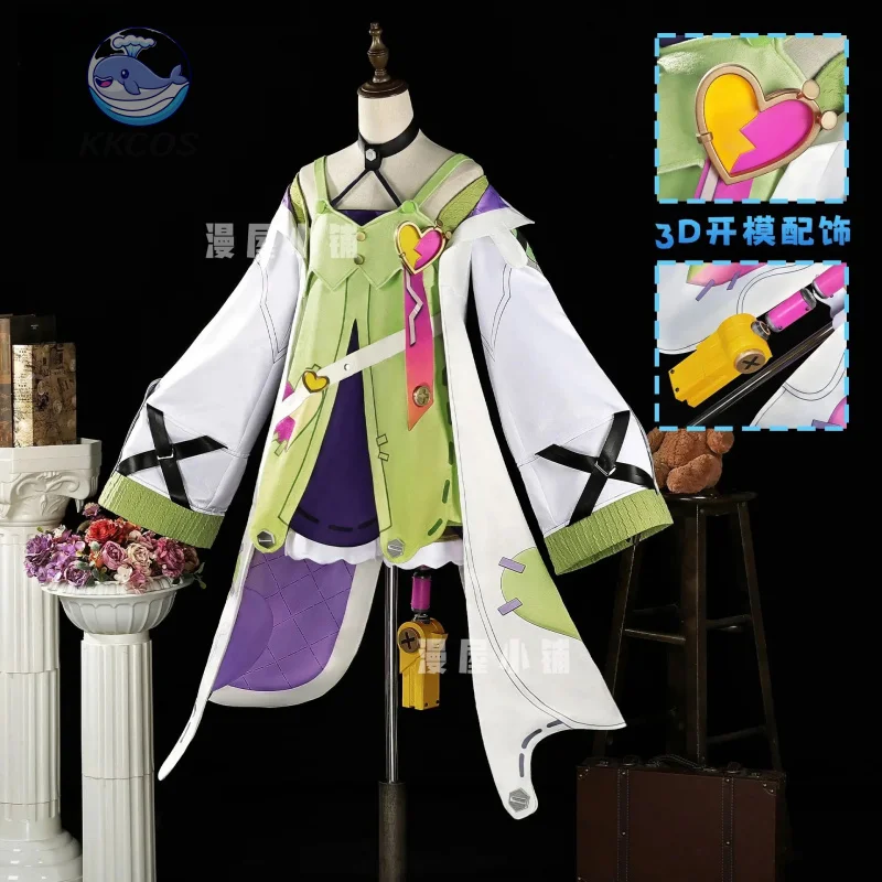 

Genshin Impact Aino Cosplay Costume Full Set Halloween Carnival Party Role Play Anime Outfit KKCos