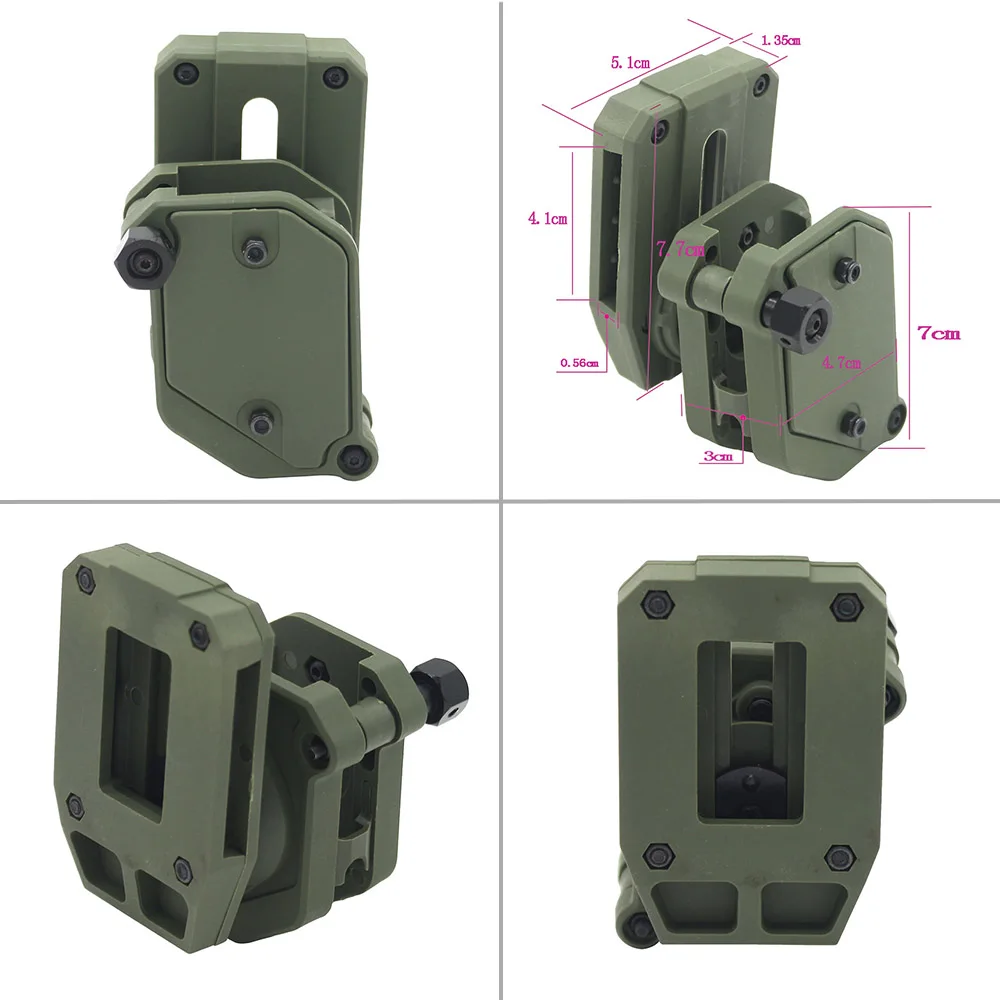 Vulpo ipsc cinto & esquerda direita velocidade revista bolsa conjunto airsoft competição tiro cinto e multi-ângulo rotação mag bolsa