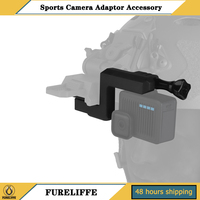 Sports Camera Adaptor Accessory Helmet Handle Fixed,Fit Wilcox G19/G24/G30/G34/G69/G70 NVG Bracket/Compatible DJI GO PRO Cameras