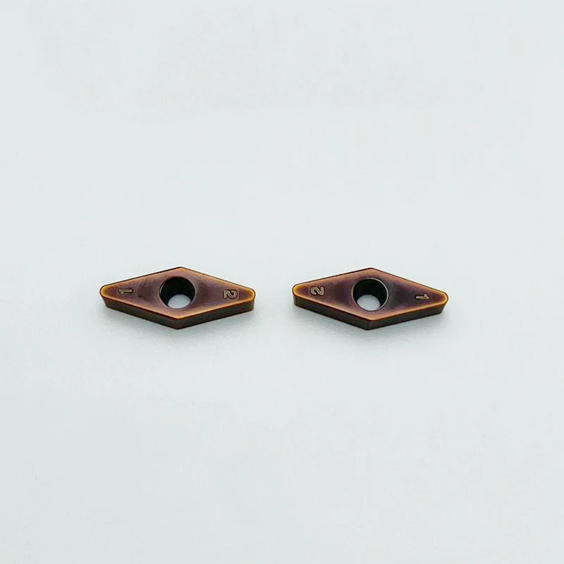 VBGW110304 VBGW110308 VBGW160404 VBGW160408 YCB2011 CBN Insert VBGW 2 Blade Surface Coating CBN Cubic Boron Nitride Insert