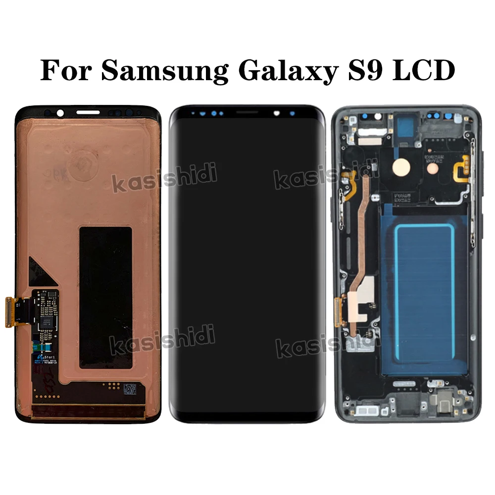 Super AMOLED LCD For samsung Galaxy S9 G960 G960F S9 Plus G965 G965F LCD Display Touch Screen Digitizer Assembly Replacement