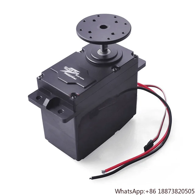 High Torque Metal Servo 12V 24V 500kg.cm 0.5S/60 degree BEC 5V DIY Large Robot Arm Model Airplane Fixed Wing