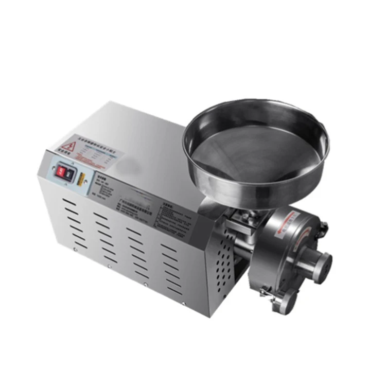 Moedor de sabor elétrico comercial moinho de grãos secos/moedor de farinha de milho