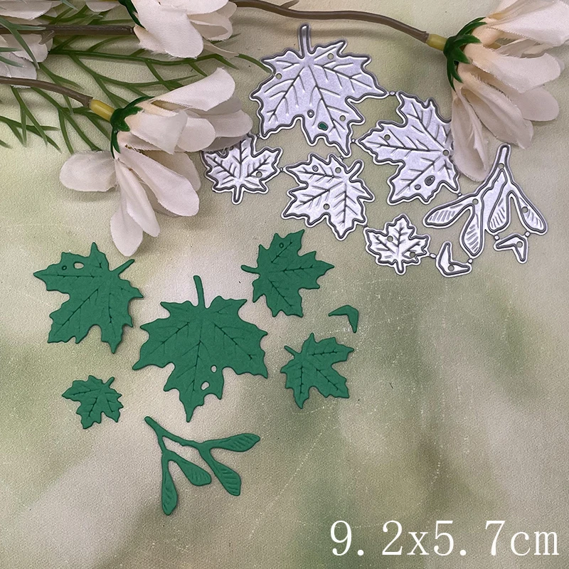 New leaf set Metal Cutting Dies for DIY Scrapbooking Album Paper Cards Decorative Crafts Embossing Die Cuts