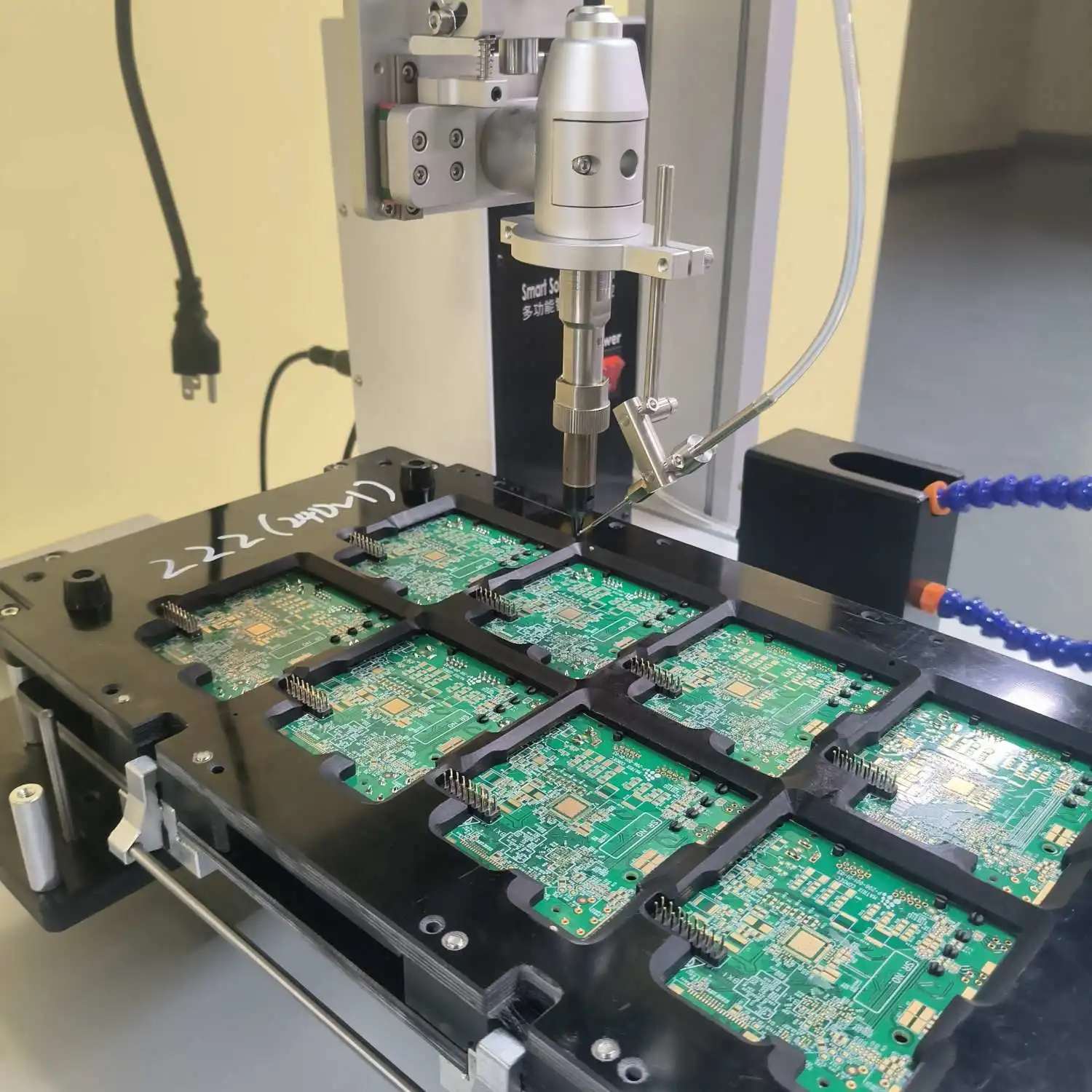 BBA Desktop Dual-head Soldering Machine Quick Heating Soldering Robot Automatic Soldering Tool For Electronics Manufacturing - view 6