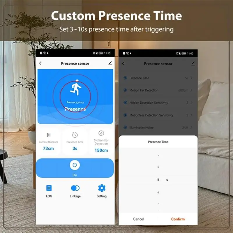 Reliable-Tuya Zigbee 24G Mmwave Radar Smart Human Presence With Illumination Detector Support Light Switch 95-250V,Tuya Zigbee 2