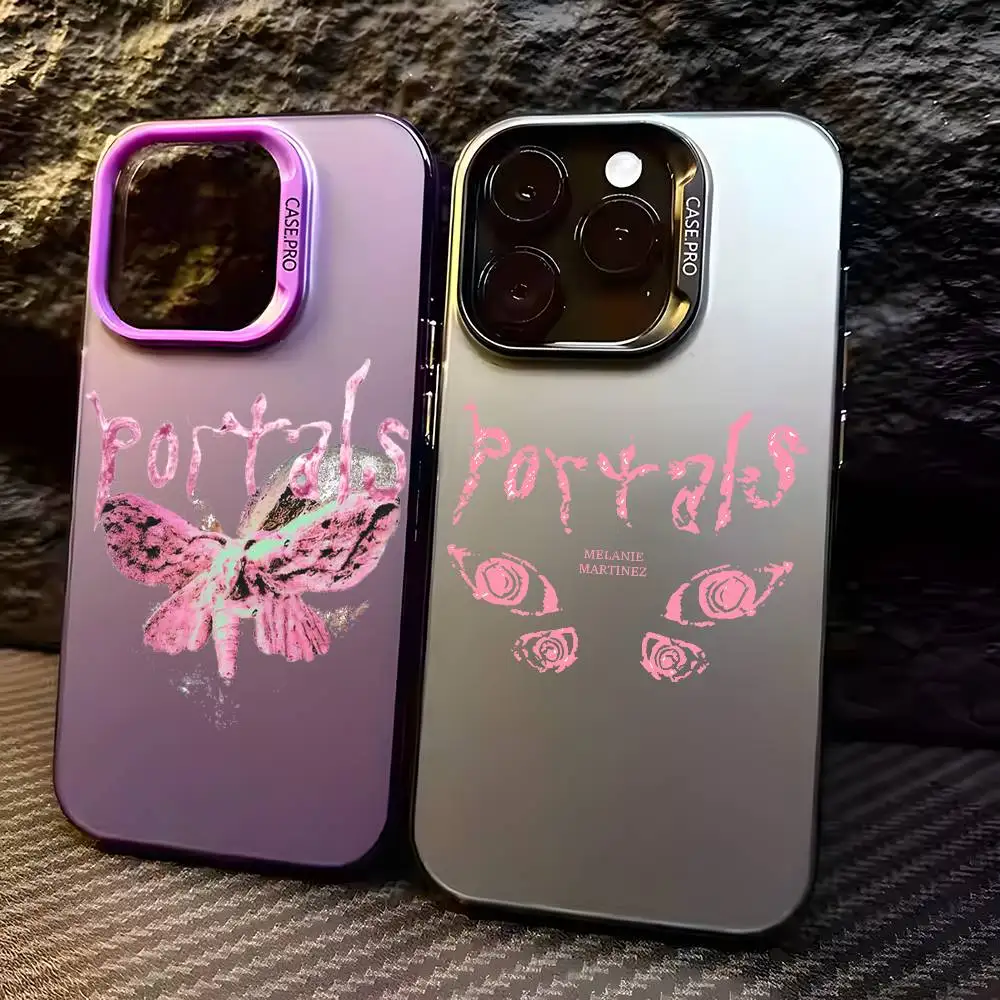 حافظة هاتف Melanie M-Martinez P-Portals لهاتف iPhone 16 15 14 13 12 11 Pro Max Plus - غطاء خلفي ناعم متدرج ملون من مادة TPU