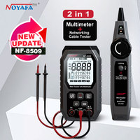 NOYAFA NF-8509 two-in-one Multimeter Tester Network Line Cable Finder for POE Test NCV AC DC LCD Wire Tracke
