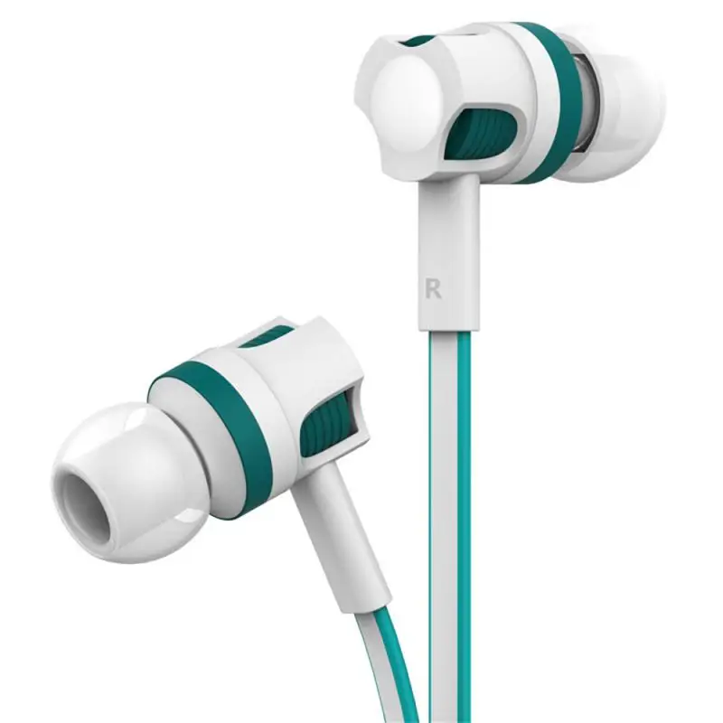 Fone de ouvido para celular com cancelamento de ruído, fone de ouvido intra-auricular com microfone e computador com fio ﻿