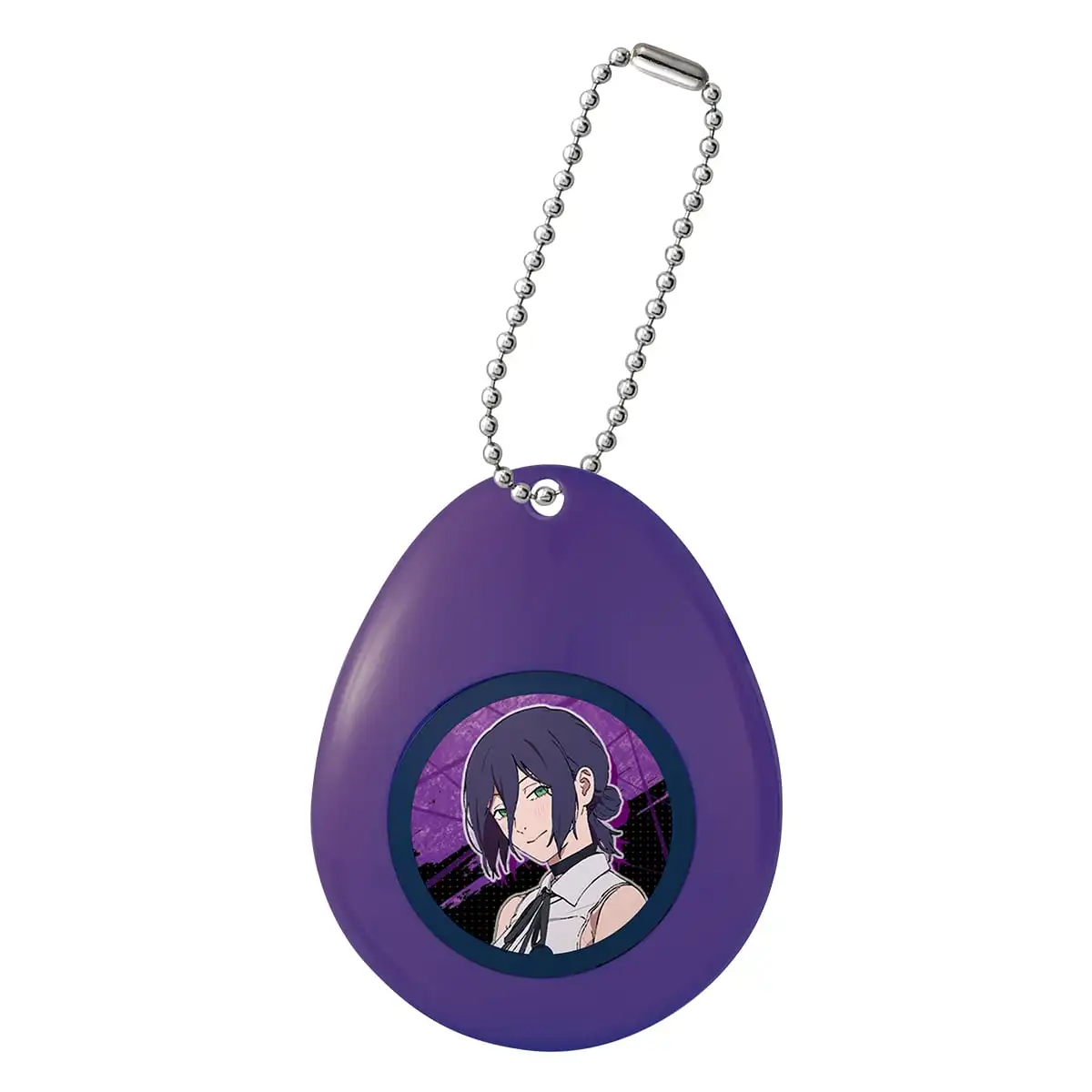 Bandai Chainsaw Man Squeeze Sound Keychain Gashapon Denji Makima Aki Hayakawa Reze Collectable Creative Ornament  For Fans Gift