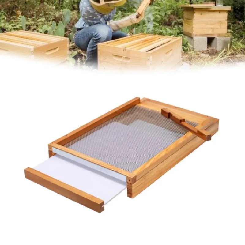 Multifunctional 10-frame pull-out breathable beehive base