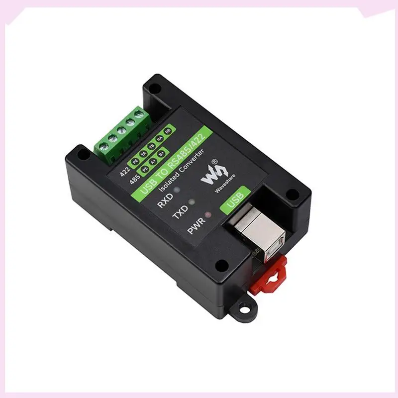 B24B Waveshare USB a RS485/422 Convertidor tipo carril FT232/SP485 Chip FT232RNL 300Bps-3Mbps Convertidor USB