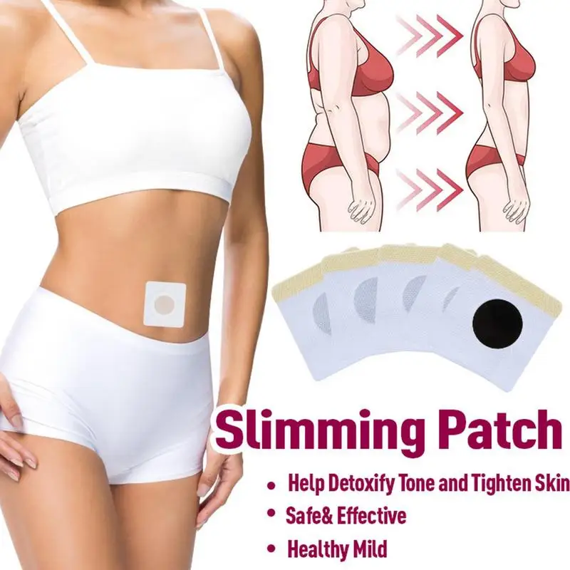 30Pcs Belly Slimming Patch Effective Herbal Plants Slimming Patches For Shaping Waist Abdomen & Buttock Boosting Metabolism