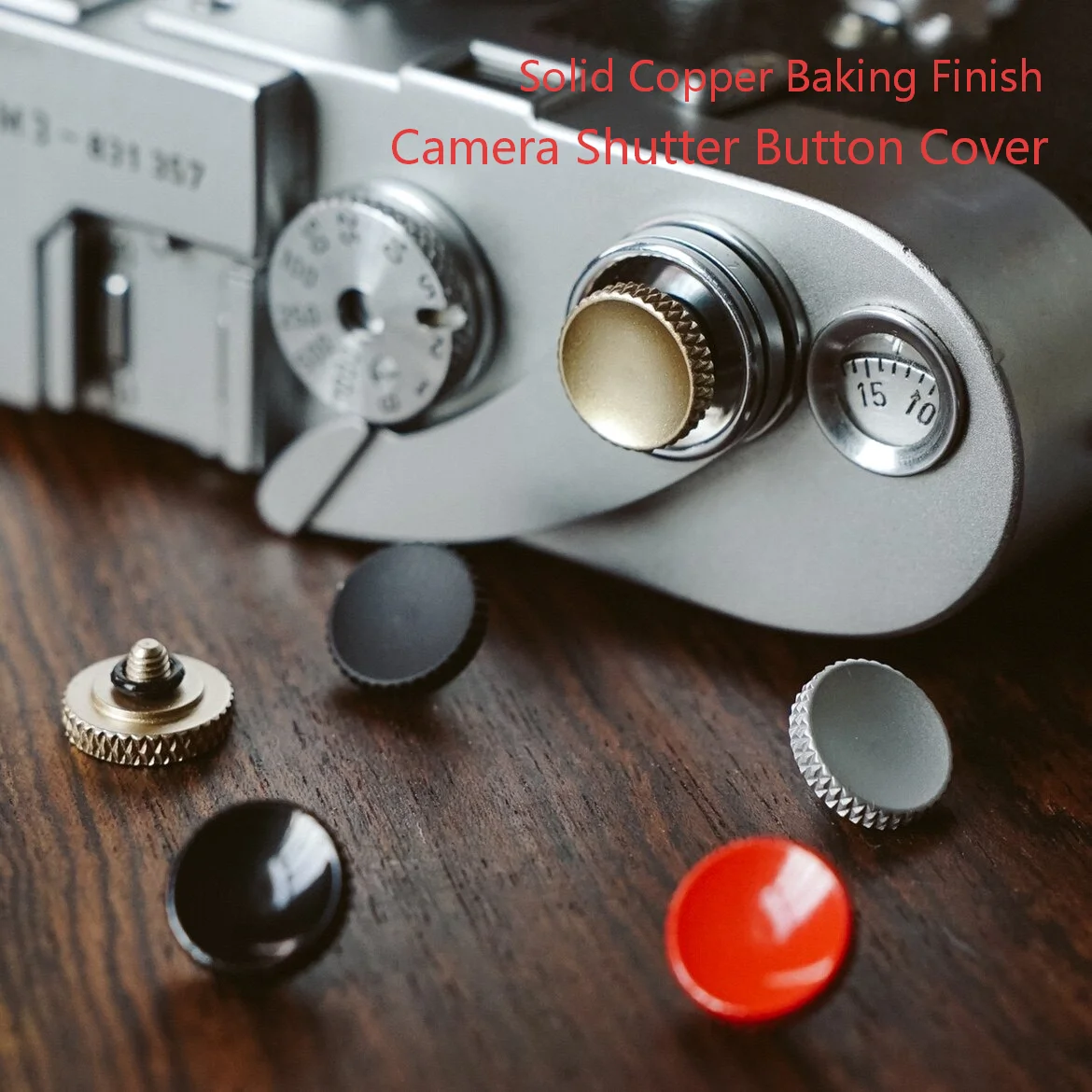 Botón de Disparo Suave para Cámaras sin Espejo Fuji XT5 XT50 XT30II X100VI XE5 XE4 Sony Nikon Canon Leica - Accesorios