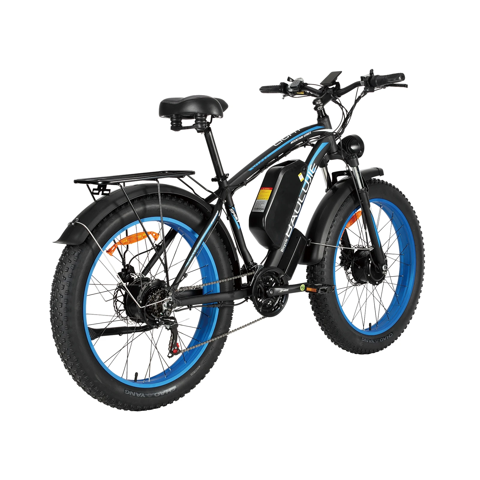 

Adult Fat Tire Mountain Electric Motorcycles Bike Bicycle,1500W+1500Ww Motor,40 Miles Range 48V/52V 23AH/32AH Battery