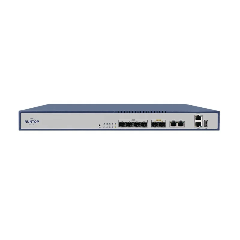 

high performance Layer 3 ftth 4 ports 10g Uplink GPON OLT