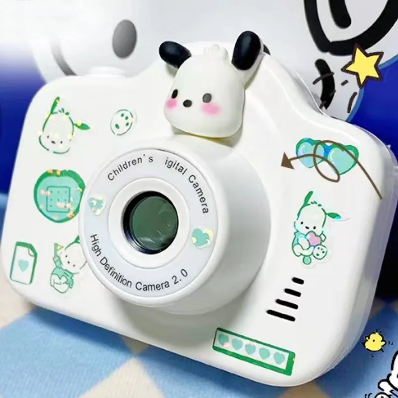 Cinnamoroll Kuromi Sanrio Pochacco Camera 4800w Hd Pixel Mini Portable Built-in Game Music Taste Filter Cute Girl Birthday Gift