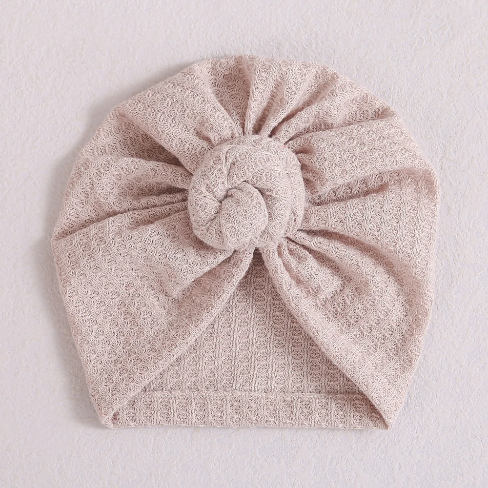 New Solid Knit Baby Headband Hat Soft Children Turban Infant Toddler Newborn Baby Cap Headwraps for Baby Girls Hair Accessories