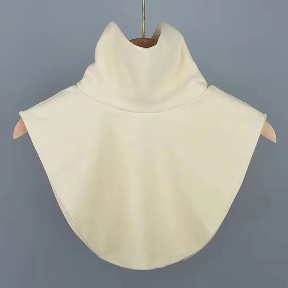 الأوشحة يلتف طوق وهمية انفصال الأزياء عالية الياقات غطاء الرقبة أدفأ الملابس والاكسسوارات كاذبة طوق للجنسين