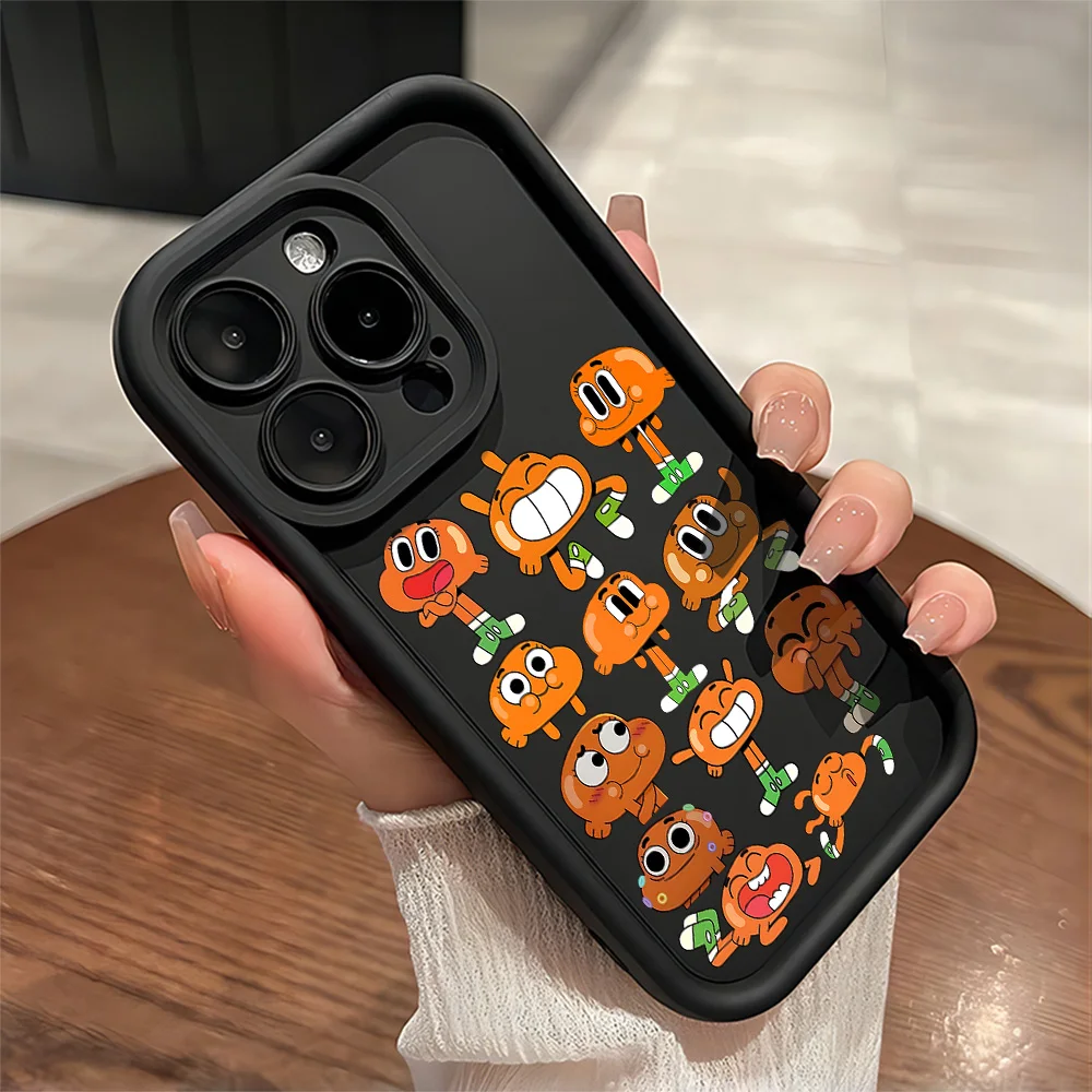 مضحك العالم المذهل من Gumballs قضية الهاتف لسامسونج غالاكسي A17 A26 A16 A35 A55 A25 A15 A54 A34 A36 A24 4G 5G الغطاء الخلفي #5