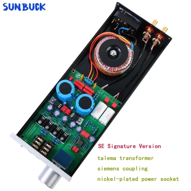 SUNBUCK 1:1 direct gegraveerde Lehmann hoofdtelefoonversterker HD650 K701 desktop voorversterker hoofdtelefoonversterker