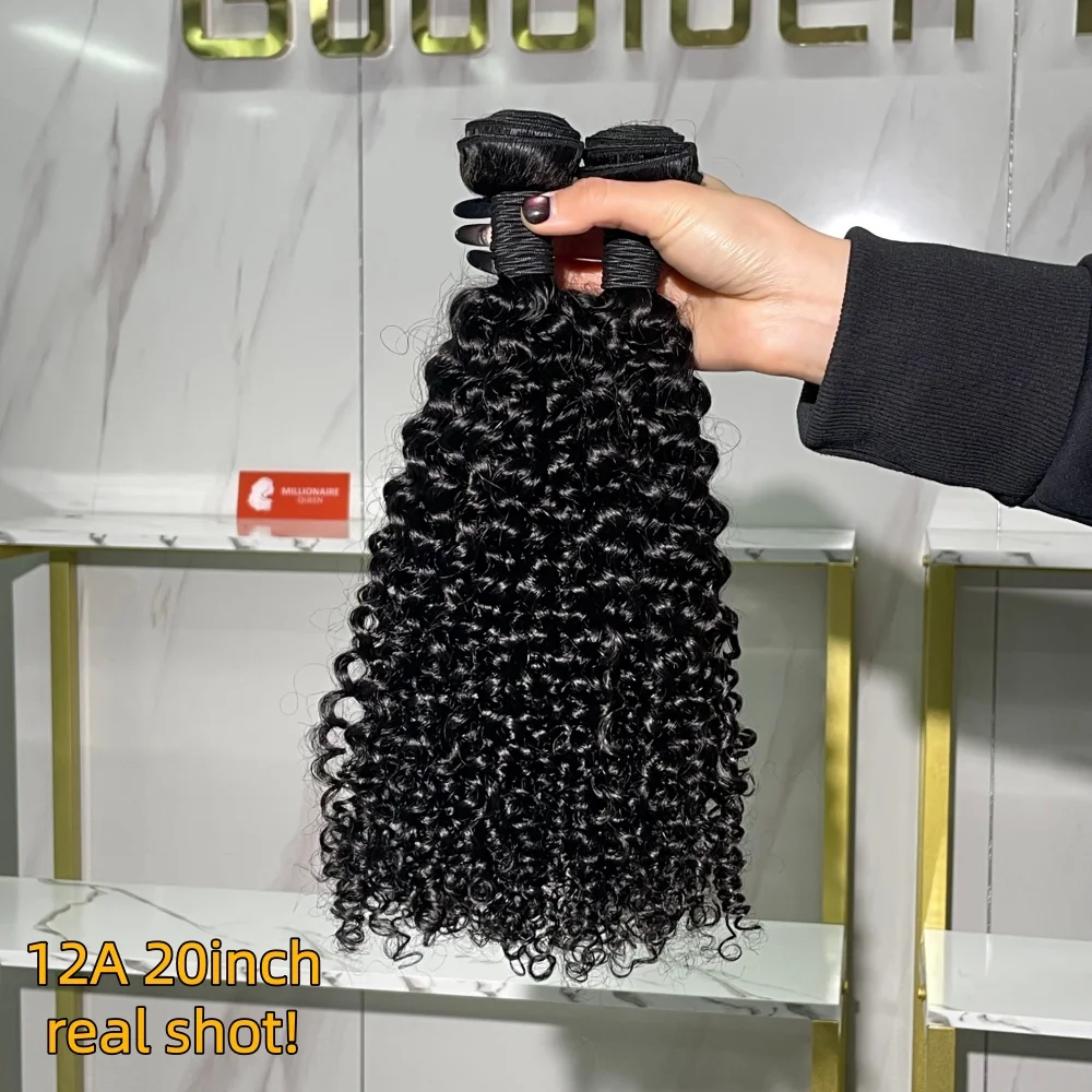 12A مزدوجة تعادل عذراء عميق مجعد حزم الشعر البشري الخام الفيتنامية الشعر النسيج 1/2/3/4 قطعة 100% الشعر البشري المليونير الملكة #1