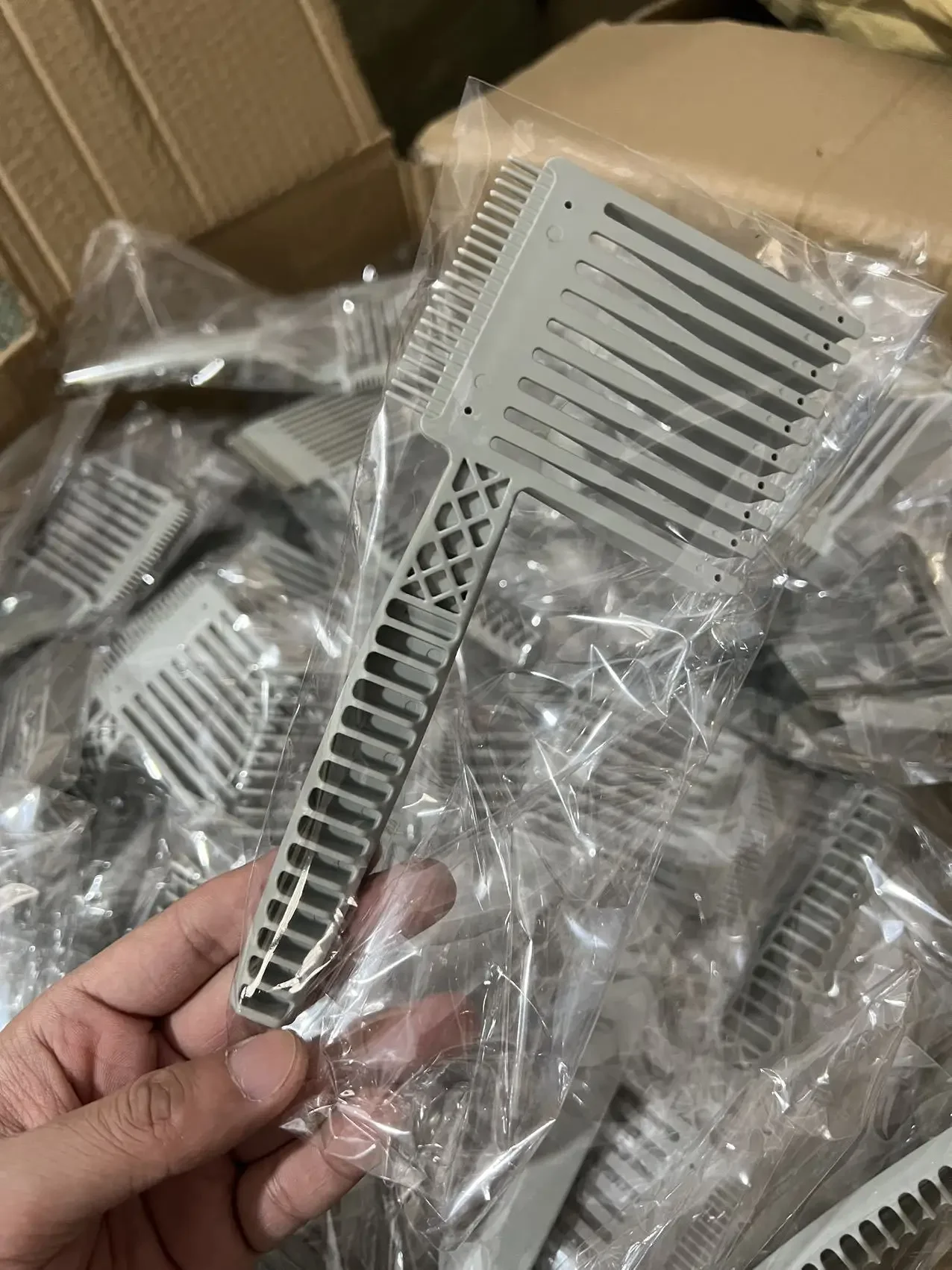 커트빗 Hair Cutting Positioning Comb Professional Barber Clipper Blending Flat Top Combs For Salon Hairdressing Styling Tools