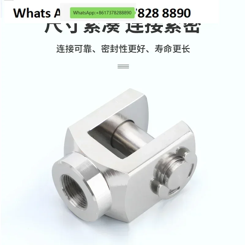 

CQ2B/SDA/ACQ Thin Cylinder Accessories Nickel Plated Y-Connector Y -63-80 - 100