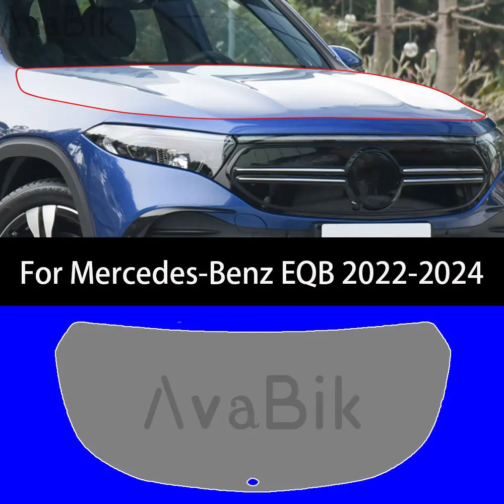 Vorgeschnitten für Mercedes Benz EQB 2022 2023 2024, PPF-Lackschutzfolie, TPU, kratzfest, klares Kit, Zubehör, transparent, 7,5 mm