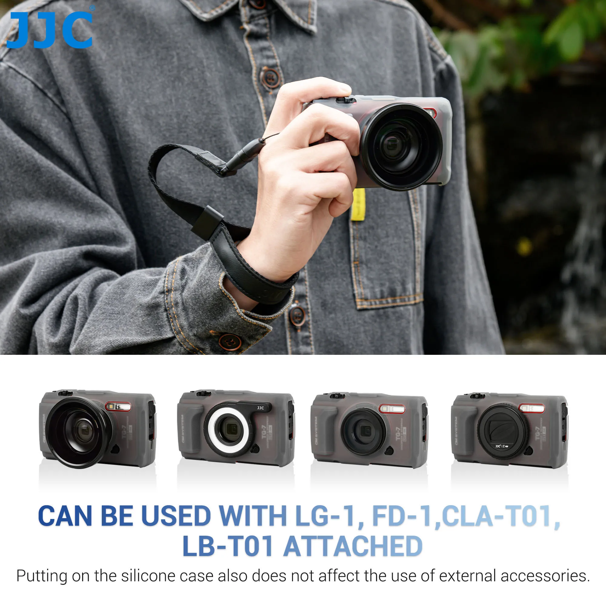 Silicone Case Skin Cover DSLR Camera Bag Cover Protector For Olypums SYSTEM Tough TG-7 Digital Camera Replace CSCH-128