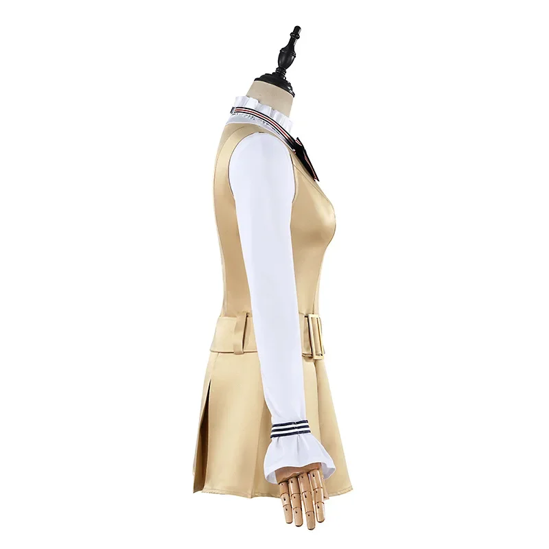 Movie M3GAN Cosplay Costume M3GAN Costume Bow Tie Dress Daily Wear Halloween Carnival Role Play Uniform for Women 2025 Hot Sale