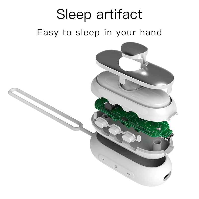 Sleep Aid Equipment Rechargeable and Timed CES Sleep Device Relieve Stress and Anxiety for Men Women Sleep Improvement