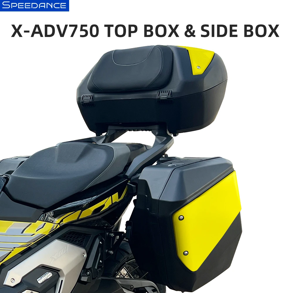 Motorcycle Top Box and Side Case for Honda XADV750 2022-2026 Available in Multiple Colors Perfect for Safe Storage and Travel