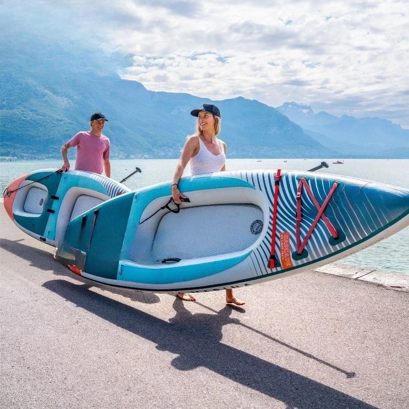 Inflatable paddle board kayak two-in-one multi-functional canoe rubber boat complete accessories
